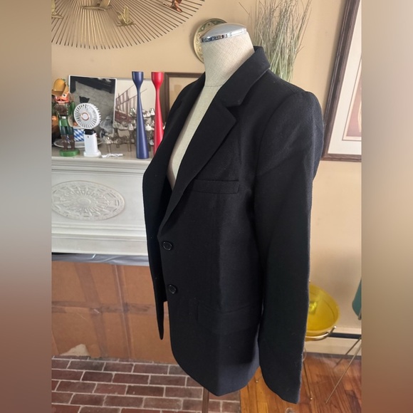 Quince Italian Wool Oversized Blazer in black size S NWT - Picture 13 of 14